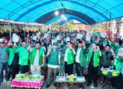 Kampanye di Lambandia Koltim, ASR Berkomitmen Perbaiki Jalan Rusak