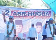 Kampanye di Kaledupa, ASR-Hugua Minta Restu dan Menangkan Nomor 2