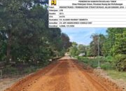 Ruas Jalan Gunung Jaya-Polipolia Segera Diaspal