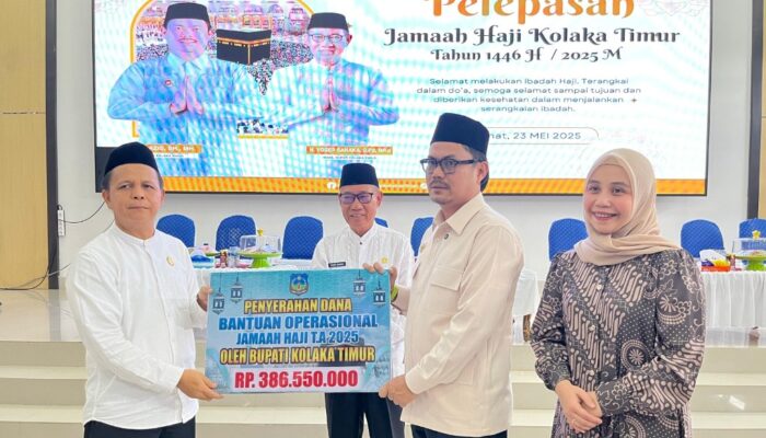 Pemda Koltim Beri Bantuan Rp4 Juta Transportasi Lokal untuk Satu CJH