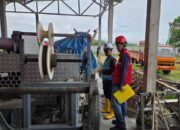 Pastikan Pekerjaan Aman dan Terkendali, PT PLN UIP Sulawesi Inspeksi Peralatan Pekerjaan Konstruksi SUTT 150 kV Palu 3 – Tambu