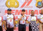 Gubernur Sultra Lepas Jalan Sehat Semarak HUT Bhayangkara ke 79