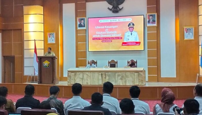 Dukung Sensus Ekonomi 2026, Wagub Sultra Buka Literasi Keuangan dan Edukasi Statistik