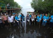 Peringati Hari Mangrove Sedunia, PT Vale Tanam 2.000 Mangrove di Pesisir Malili