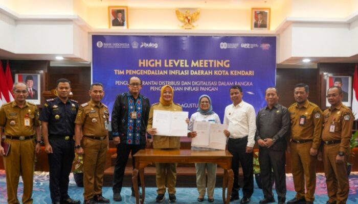 TPID Kota Kendari-Bank Indonesia Sultra Launching 115 Kios Pangan Digital Perkuat Stabilitas Harga