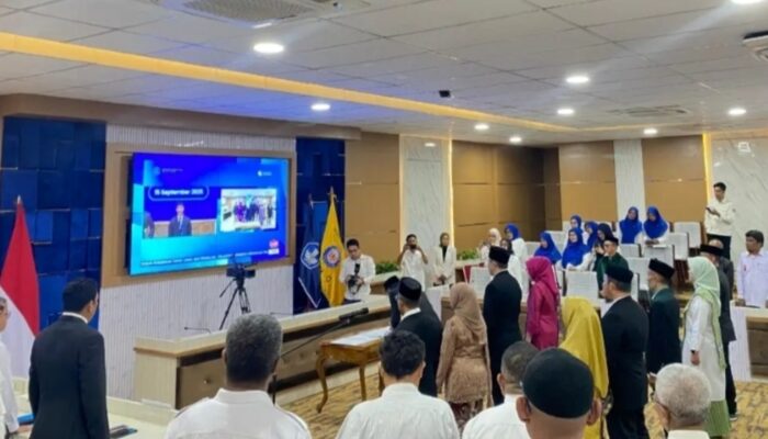 Mendiktisaintek Ingatkan 20 Pejabat UHO yang Baru Dilantik, Jaga Integritas dan Komitmen Anti KKN