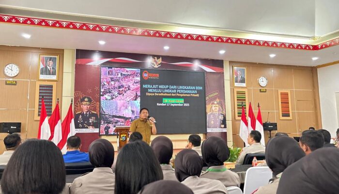 Gelar Penyuluhan Penanggulangan dan Pencegahan Radikalisme, Polda Sultra Hadirkan Mantan Teroris