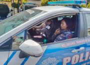 Personel Ditlantas Polda Sultra Gencar Patroli, Imbauan Pengendara Tidak Melawan Arus