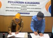 Tingkatkan Kualitas Air Bersih, PDAM Tirta Anoa Kendari Jalin Kerjasama dengan UPTD Balai Labkesda Sultra