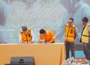 Dukung Program Sehat, Bersih dan Berdaya, PT Vale-Pemkab Kolaka dan Huayou Teken MoU Strategis