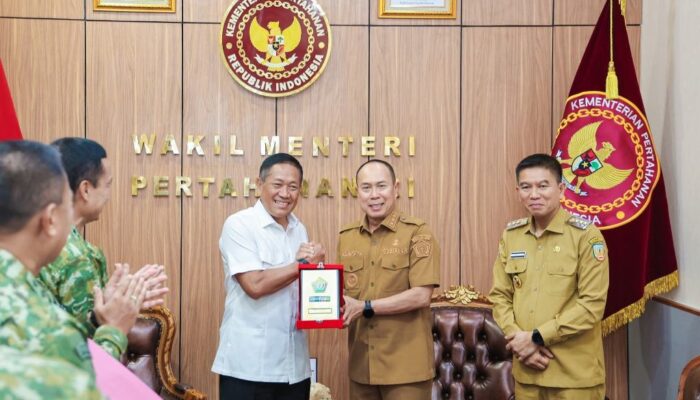 Gubernur Sultra Komitmen Perkuat Sinergi Pertahanan Saat Audiens dengan Kemhan