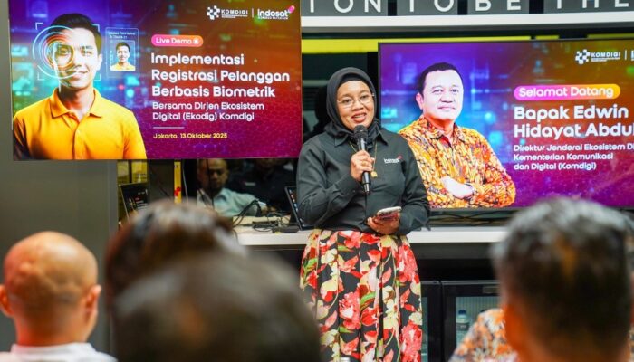 Indosat dan Komdigi Perkuat Ekosistem Registrasi eSIM Digital Berbasis Biometrik