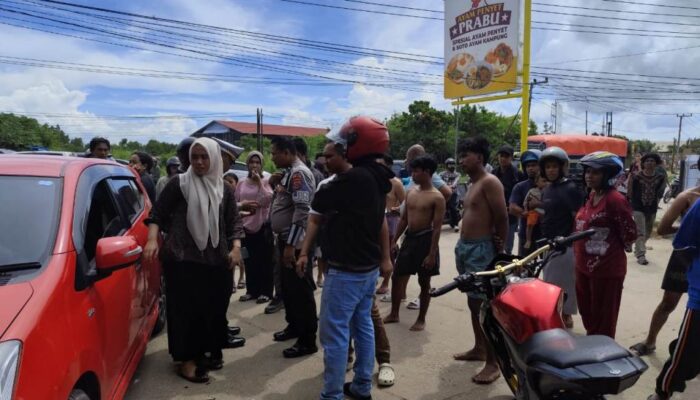 Unit Patroli PJR Ditlantas Polda Sultra Berhasil Amankan Pelaku Curanmor di Mandonga