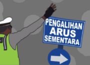 Jelang Pelaksanaan Konstatering di Bundaran Tapak Kuda, Ditlantas Polda Sultra Alihkan Arus Lalu Lintas