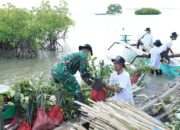 PLN Se Regional Makassar Tanam 10.150 Pohon Perkuat Ketahanan Pesisir Kabupaten Jeneponto