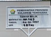 Atensi KPK dan Tindaklanjut Temuan BPK, Pemprov Sultra Tertibkan Barang Milik Daerah