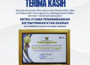 Bank Sultra Raih Penghargaan Mitra Utama Pengembangan Pendapatan Daerah di Bapenda Fest 2025