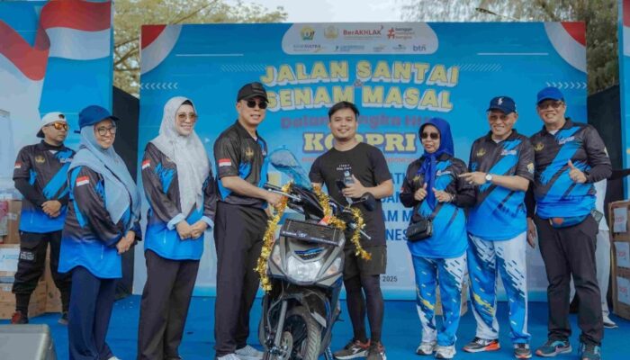 Bank Sultra Persembahkan Hadiah Utama Sepeda Motor, Meriahkan HUT Korpri ke 54