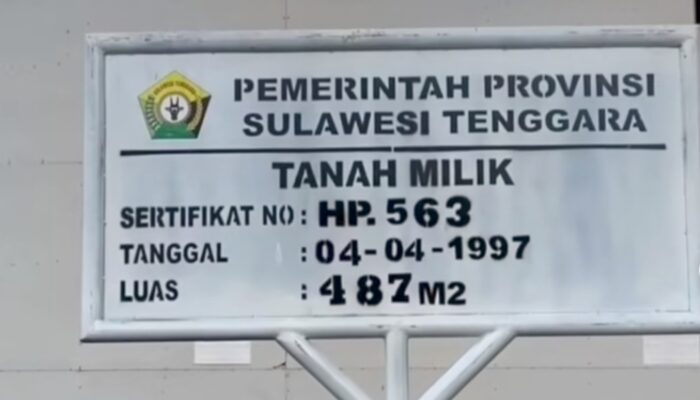 Biro Hukum Pemprov Sultra : Penertiban Aset Daerah atas Rekomendasi BPK dan KPK