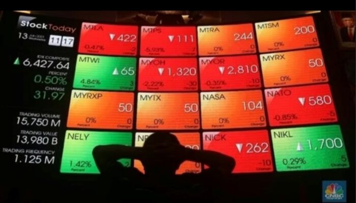 IHSG Turun 8 Persen, BEI Lakukan Pembekuan Sementara Perdagangan Saham