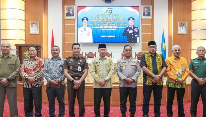 Rakor Pemberantasan Korupsi se Sultra, Pemprov-KPK Wujudkan Tata Kelola Pemerintahan Bersih