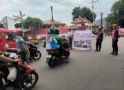 KAI Daop 2 Bandung Himbau Masyarakat Tertib Berlalu Lintas di Perlintasan Sebidang