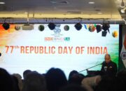 Kedutaan Besar India di Jakarta Peringati Hari Republik India ke-77