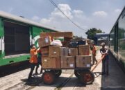 KAI Daop 2 Bandung Angkut 481ribu Kg Barang Hantaran Selama Angkutan Nataru 2025/2026