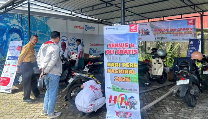 Manjakan Jurnalis di HPN 2026, Asmo Sulsel Beri Layanan Servis Gratis di Makassar dan Kendari