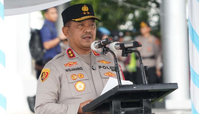 Wujudkan Ramadan Damai, Polda Sultra Gelar Apel Pasukan Kamtibmas
