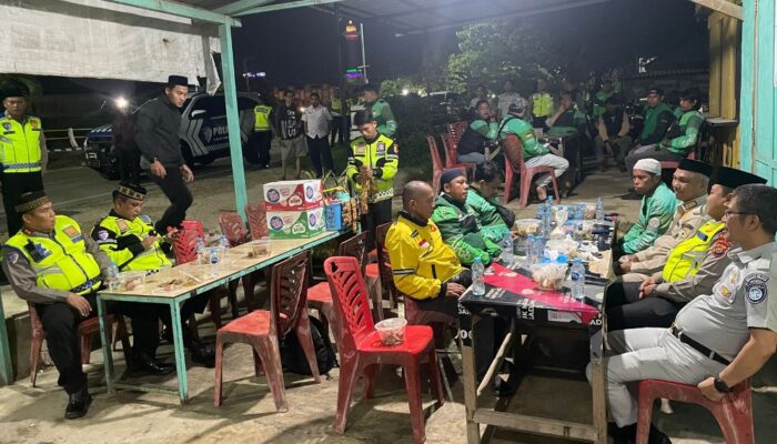 Bukan Sekadar Makan Bareng, Ini Misi Penting di Balik Sahur On The Jack Polda Sultra dan Ojol