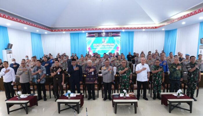 Wujudkan Sultra Aman, Rapim Polda 2026 Tekankan Pelayanan Publik dan Dukungan Pembangunan Daerah