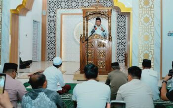 Pererat Silaturahmi, Ini Pesan Khusus Wagub Sultra Safari Ramadan di Konsel