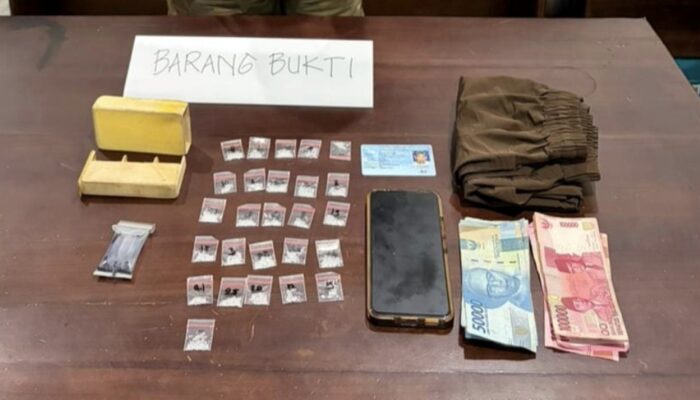 Ditresnarkoba Polda Sultra Tangkap Pengedar Sabu 7,26 Gram di Kendari