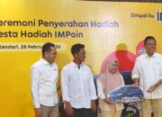 Loyalitas Berbuah Manis, Wanita Asal Koltim Boyong Mobil Listrik di IMPoin Pesta Hadiah 2025