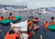 Kapal Tenggelam Dihantam Ombak di Teluk Bone, Penumpang dan ABK Selamat