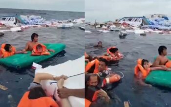 Kapal Tenggelam Dihantam Ombak di Teluk Bone, Penumpang dan ABK Selamat