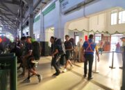Hari Terakhir Periode Libur Imlek, Volume Penumpang KA di Stasiun Tegal Capai Lima Ribu Lebih