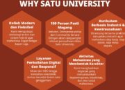 Alasan Kenapa SATU University Layak Jadi Pilihan Kuliahmu