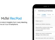 MiiTel RecPod Kini Dilengkapi Copilot, Temukan Insight Instan dari Rekaman Meeting di Smartphone