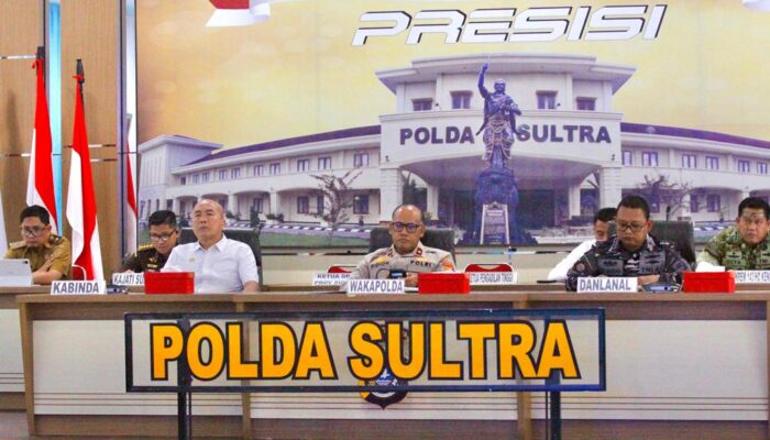 Mudik Aman dan Lancar: Wakapolda Sultra Pimpin Persiapan Lintas Sektoral Operasi Ketupat Anoa 2026