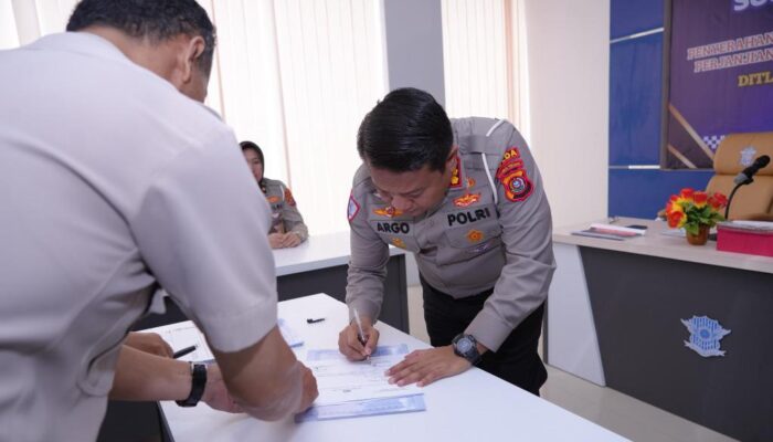 Dirlantas Polda Sultra Pastikan Transparansi Anggaran Lewat Sosialisasi DIPA dan Pakta Integritas