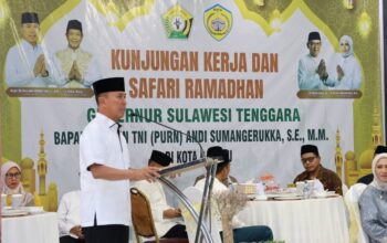 Safari Ramadan di Baubau, Gubernur Sultra Tegaskan Efisiensi Bukan Penghalang Sejahterakan Warga