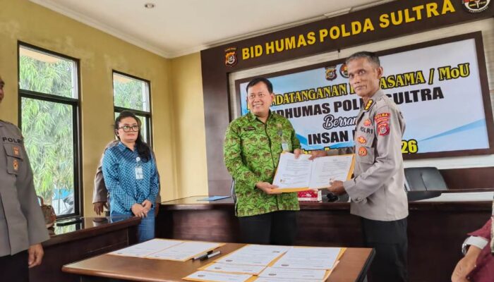 Bangun Sinergi, Bidang Humas Polda Sultra dan Media Sepakat Kawal Informasi Publik yang Akurat