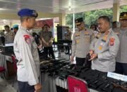 Polda Sultra Periksa Senjata Api Personel, Pastikan Penggunaan Sesuai SOP