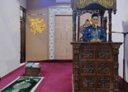 Kompol Alwi Ajak Jamaah Tarawih Masjid Al-Amin Persiapkan Bekal ke Akhirat