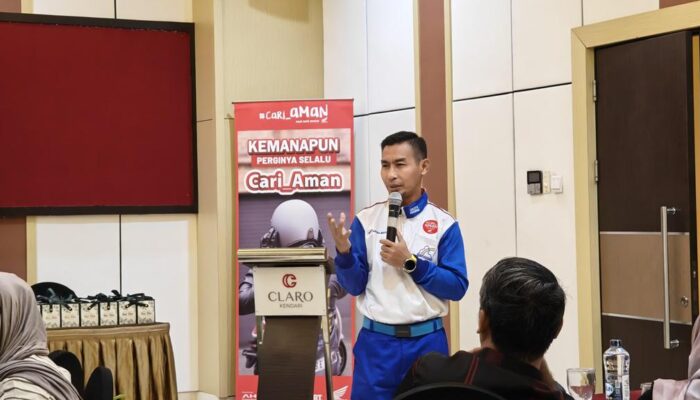 Tak Sekadar Bukber, Asmo Sulsel Ajak Jurnalis Kendari Jadi Pelopor Safety Riding