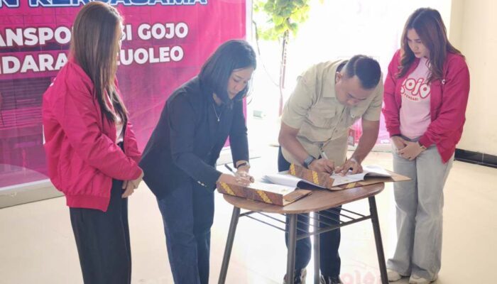 Gojo Resmi Beroperasi di Bandara Haluoleo, Solusi Transportasi Praktis Penumpang