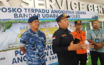Penumpang Bandara Haluoleo Mulai Naik 6 Persen, Puncak Arus Mudik Diprediksi H-3 Lebaran