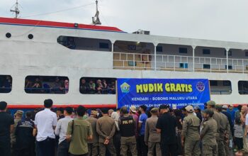 Gubernur Sultra Lepas 200 Peserta Mudik Gratis Maluku Utara, Lengkap Dengan THR